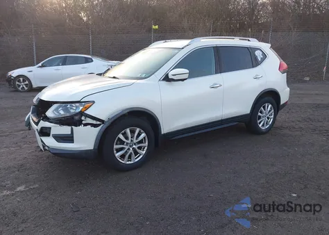 2017 Nissan Rogue Sv из США, поврежденный, VIN KNMAT2MV9HP592966